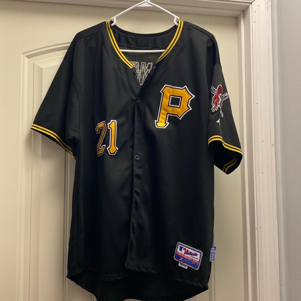 Authentic Baseball Jersey Pirate 21 Clemente